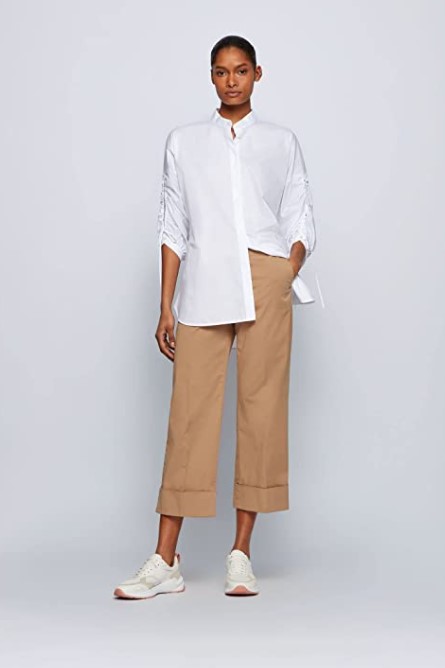 Cómo combinar pantalones chinos de mujer VeronicaChic.com