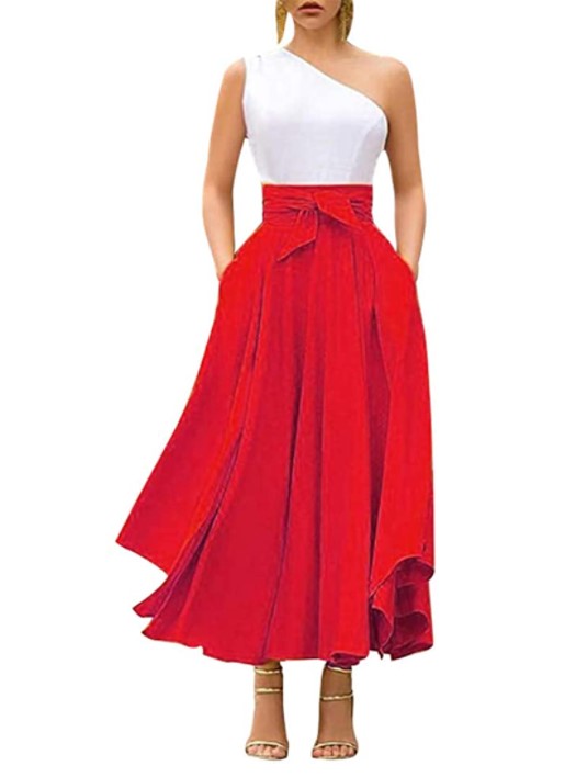 Desfavorable Subir deficiencia outfit falda roja larga,Up To OFF 69%
